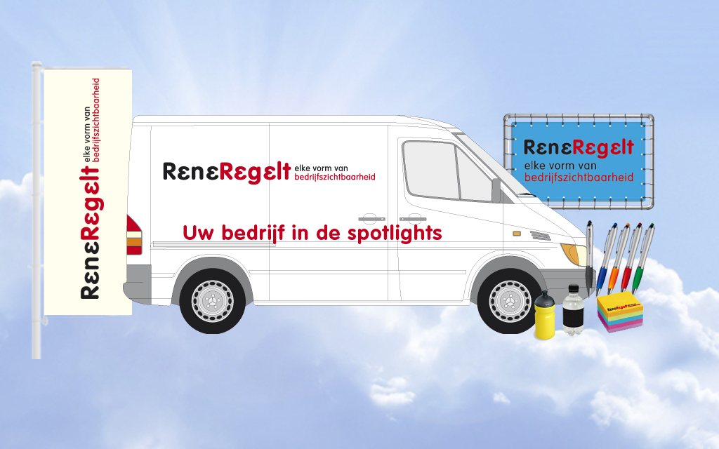 Rene Regelt promotie-artikelen Rene Regelt promotie-artikelen